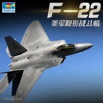 1/144 Amerika F-22a Raptor AQSh qiruvchi samolyot modeli yig'ish to'plamlari plastik Model qurilish to'plamlari to'plami DIY karnaychi 01317