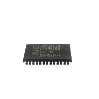10 / dona yangi Original STC mikrokontroller chipi STC15V408AS-35I-SOP28 28 Pin IC