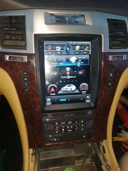 2 Din Android 12.0 8 Cadillac Escalade uchun+256G avtomobil Radio Multimedia futbolchi 2007-2014 GPS Navi Avto Stereo Bosh birligi DSP Carplay