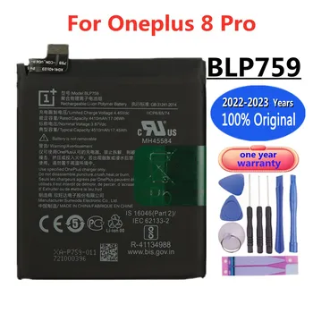 2023 BLP759 4500mAh original One Plus 1 + OnePlus 8pro 8 Pro telefon uchun batareya yuqori sifatli almashtirish batareyalari + bepul Asboblar