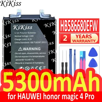 5300MAH KiKiss HAUVEI honor magic 586680 Pro uchun kuchli batareya hb4 Pro 4PRO magic4 Pro