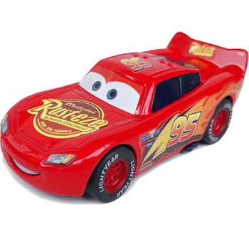 Aktsiyalar!!! Mashhur Multfilm Pixar Avtomobillari Lightning McQueen Mater Sherif Jakson Storm Model Metall Diecast O'yinchoqlar Bolalar Uchun Sovg'a