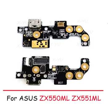 ASUS Zenfone Zoom ZX550ML ZX551ML USB zaryadlash porti Dock ulagichi Flex kabel ta'mirlash qismlari uchun