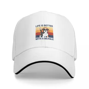 Beagle beysbol kepkasi bilan hayot yaxshiroq harbiy taktik kepkalar Gentleman Hat Sun Hat bolalar uchun ayollar shlyapalari erkaklar
