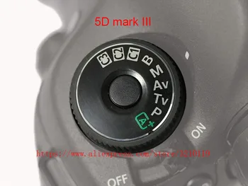 Canon EOS 5D Mark III 5D3 6d 70D 6d mark II raqamli kamera ta'mirlash qismi uchun yangi Runner Top Cover Function Dial Model tugmasi Label