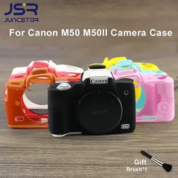 Canon EOS M50 Mark II EOS M50 II oynasiz raqamli kamera uchun yumshoq EOS M50 II Silikon himoya teri sumkasi tanasi qopqog'i