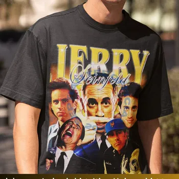 Cheklangan Jerry Seinfeld Shirt hurmat Jerry Seinfeld 90s Tshirt Jerry Seinfeld komik TV ko'rsatish Jerry Seinfeld ayollar uchun Fan sovg'a