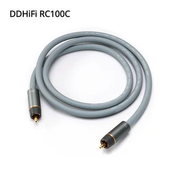 DDHiFi RC100C RCA vilkasi Occ mis koaksiyal kabellar