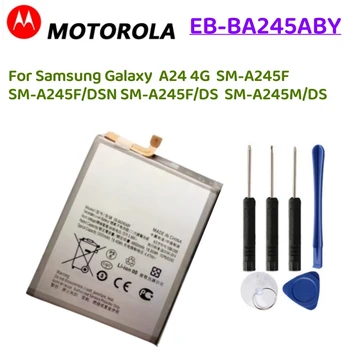 Eb-BA245ABY 5000mAh Samsung Galaxy A24 4G SM-A245F SM-A245F/DSSM-A245F/DSN SM-A245M/DS +bepul vositalari uchun batareya