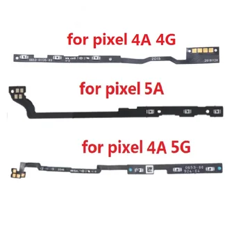 Google Pixel 4A 4G 5G zaxira qismlari uchun ovozni o'chirish tugmasi Flex kabelini yoqing