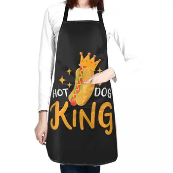 Hotdog Hotdog King Apron ayollar uchun apron pishirish ayollar uchun uy kiyimlari pishirish Aproni
