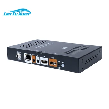 HSC-Vt TF kartani qayta kodlash H. 264 H. 265 1080p ndi HX POE HDMI ip kodlovchi HDMI Loop bilan va IP dekoder