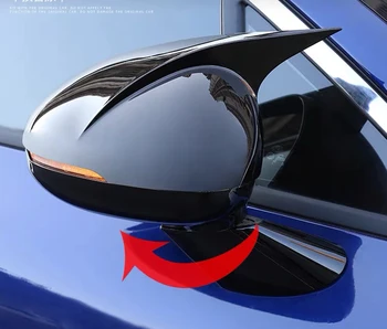KIA K5 Optima 2020 2021 avtomobil tanasi yon eshik orqa ko'zgu oynasi qopqog'i stiker TRIM Car-styling ABS Carbon Print Avto ehtiyot qismlari uchun