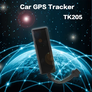 Mini Real vaqtda Tracker TK205 avtomobil mototsikl elektr avtomobil GPS Locator Tracker avtomobil o'rnatilgan GSM / GPS Antenna avtomobil GPS Locator