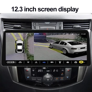 Nissan NAVARA Frontier NP300 uchun 2011 -2016 12,3 dyuymli Android Avto Multimedia Player navigatsiya avtomobil Radio ajralmas Carplay