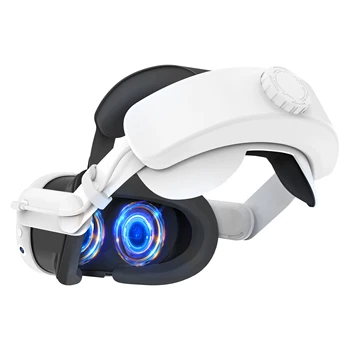 Oculus Quest uchun 6000mAh batareyali bosh tasma 3 o'zgartirish elita aksessuarlari Kengaytirilgan qulaylik yordami Bosh bosimini pasaytiradi