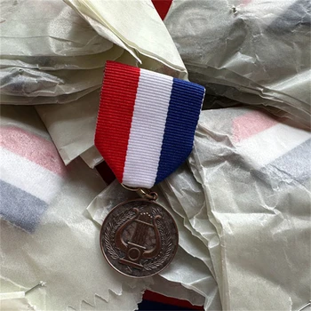 Original AQSh armiyasi medali klassik ajoyib zaxira harbiy Band maqtov medali sovg'alar uchun yodgorlik to'plami g'oyasi nishoni