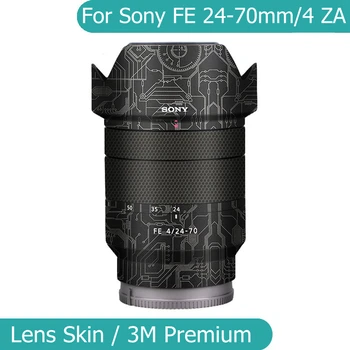 Sel2470z kamera linzalari stiker paltosi Sony FE 24-70 24-70 mm F4 ZA OSS FE24-70mm F/4 FE24-70 uchun himoya plyonka tanasi Dekal terisi