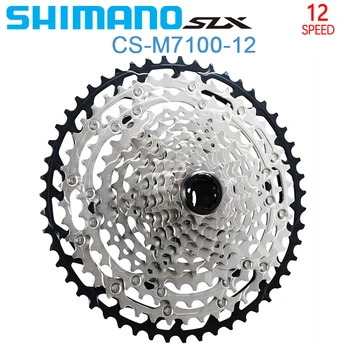 SHIMANO Deore SLX M7100 12v velosiped kassetali tishli tishli 10-45T/51T 12 tezlikli tog ' velosipedi mikro Spline Volanining asl qismlari uchun