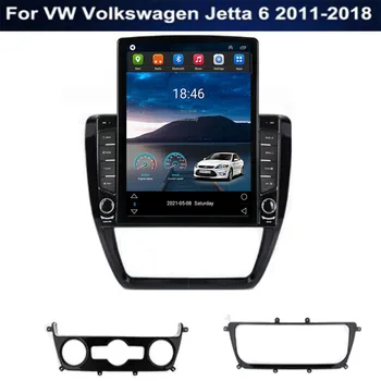 Tesla uslubidagi Android 12.0 avtomobil radiosi Vv Volksvagen Jetta 6 2011-2018 uchun 2035 avtomobil DVD Multimedia pleer avtomatik GPS navigatsiya 5G