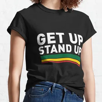 Tik turing / Reggae rasta vibrations T-Shirt t-shirt ayollar uchun ayollar ko'ylaklari grafik tees ayollar kiyimlari