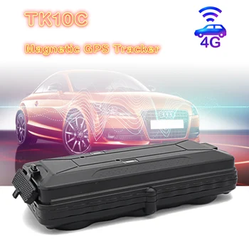 TK10C gps 4G LTE gps tracker magnet gps kuzatuv tizimi 10000mAh kuzatuv lokatori uchun global joylashishni aniqlash qurilmasi SOS gps tracker