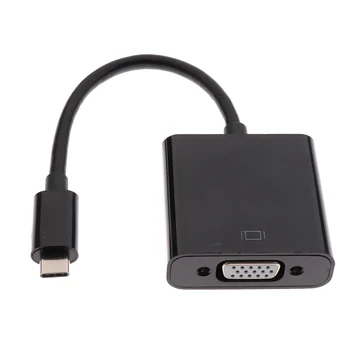 USB 3.1 uchun VGA 1080p USB 3.1 Adapter kabel uchun DP 12