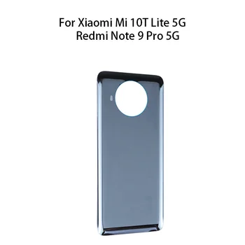 Xiaomi Mi 10t Lite 5G / Redmi Note 9 Pro 5G uchun shisha orqa qopqoq batareya eshigi orqa korpusi