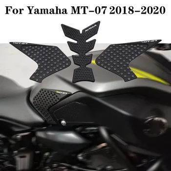 Yamaha MT-07 MT07 MT 07 2018 2019 2020 uchun MT-07 mototsikl Tank Pad Protector stikeri Dekal gaz tizza ushlagichi