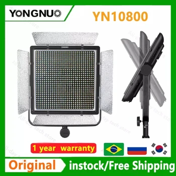 YONGNUO YN10800 5500K Mono-rang Dimmable Foto Studio LED Video Light CRI95 + qo'llab-quvvatlash ilova nazorat