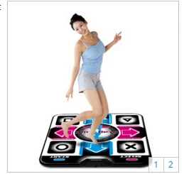 yuga Dancing Step Dance Mat / prokladkalar / adyol USB Dance mat bilan kompyuterga