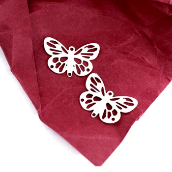 Zargarlik Buyumlari Butterfly Zanglamas Po'latdan Marjonlarni Marjonlarni Brass Kupe Taqinchoqlar Topilmalar Qilish 2272