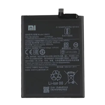 2023 yil BM53 Xiao mi Xiaomi Mi 10t 10t Pro 5000mAh yuqori quvvatli almashtirish batareyalari uchun Original mobil telefon batareyasi