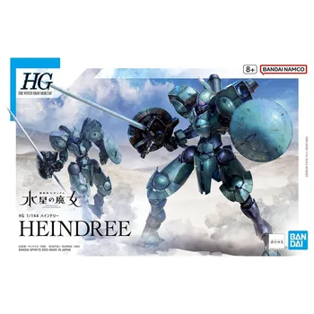 Banda haqiqiy raqam Gundam Model Kit Hg 1/144 Mercury Heindree Collection dan Jodugar GUNPLA Anime harakat shakl Boys o'yinchoqlar uchun