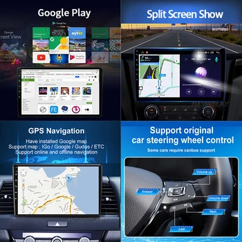 Toyota Camry uchun Android 13 40 2007 2008-2011 avtomobil Radio Multimedia navigatsiya sovutish Fan QLED IPS ekran Android Auto DSP