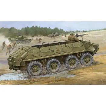 Trumpeter 01542 1/35 Rossiya BTR - 60P APC-ko'lamli model Kit