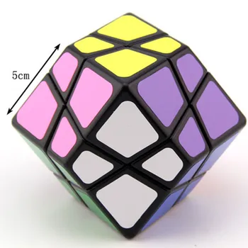 LanLan 4 Axis Dodecahedron Magic Cube Megaminxeds Bolalar Uchun Tezkor Jumboq O'yinchoqlari